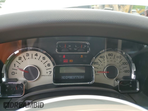 2011 Ford Expedition Max Limited with VIN 1FMJK2A52BEF43470, listed as a Copart auction lot 58922495 with 227,929 mi miles and Salvage title. Bid and sale history available at DreamBid. Image 9.