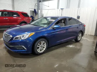 2016 Hyundai Sonata SE z VIN 5NPE24AF7GH365881, wystawiony jako Copart lot #49888055 z przebiegiem 181 106 mil mil oraz Szkoda całkowita • Salvage title. Historia ofert i sprzedaży dostępna na DreamBid. Obrazek 1.