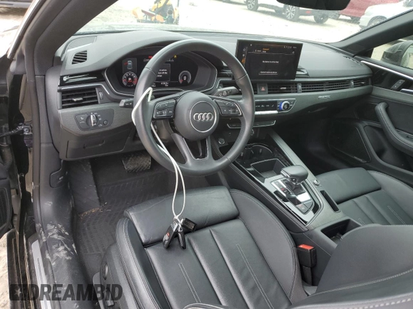 2020 Audi A5 Premium Plus z VIN WAUTNAF58LA002873, wystawiony jako Copart lot #53747345 z przebiegiem 39 908 mil mil oraz Szkoda całkowita • Salvage title. Historia ofert i sprzedaży dostępna na DreamBid. Obrazek 8.