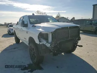 2024 Ram 2500 Big Horn with VIN 3C6UR5DL9RG270238, listed as a Copart auction lot 84895504 with 1,337 mi miles and Salvage title. Bid and sale history available at DreamBid. Image 10.