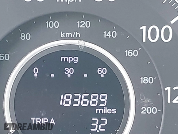 2013 Honda CR-V EX-L with VIN 5J6RM4H72DL029549, listed as a IAAI auction lot 42166574 with 183,689 mi miles. Bid and sale history available at carsss.com. Image 15.