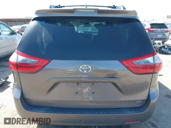 2020 Toyota Sienna LE Auto Access Seat with VIN 5TDKZ3DC3LS040255, listed as a IAAI auction lot 41720899 with 100,180 mi miles and . Bid and sale history available at DreamBid. Image 16.