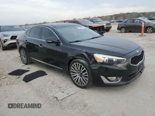 2015 Kia Cadenza Premium with VIN KNALN4D74F5176779, listed as a Copart auction lot 77789274 with 159,605 mi miles and Salvage Title. Bid and sale history available at carsss.com. Image 4.