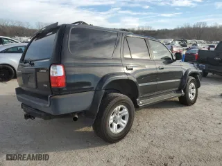 2001 Toyota 4Runner SR5 with VIN JT3HN86R610356161, listed as a Copart auction lot 85801684 with 296,199 mi miles and Salvage Title. Bid and sale history available at carsss.com. Image 3.