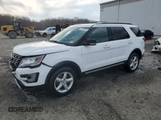 2017 Ford Explorer XLT with VIN 1FM5K8D8XHGD47476, listed as a Copart auction lot 50155845 with 80,763 mi miles and Salvage Title. Bid and sale history available at carsss.com. Image 1.
