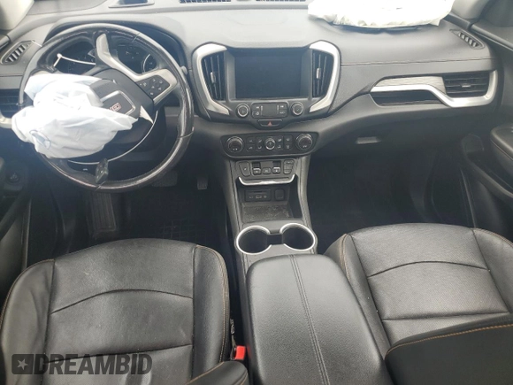 2020 GMC Terrain SLT with VIN 3GKALVEX5LL274496, listed as a Copart auction lot 63925475 with 117,439 mi miles and Salvage title. Bid and sale history available at DreamBid. Image 8.