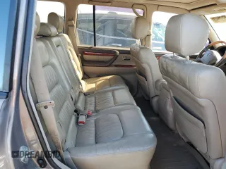 2000 Lexus LX 470 z VIN JT6HT00W9Y0120042, wystawiony jako Copart lot #49644355 z przebiegiem 188 992 mil mil oraz Czysty tytuł • Clean title. Historia ofert i sprzedaży dostępna na DreamBid. Obrazek 11.