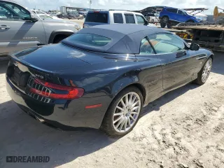 2009 Aston Martin DB9 with VIN SCFAD02E79GB10991, listed as a Copart auction lot 75089204 with 0 mi miles and Salvage Title. Bid and sale history available at carsss.com. Image 3.