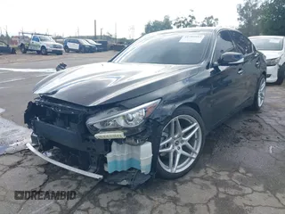 2023 Infiniti Q50 Luxe with VIN JN1EV7BP7PM511298, listed as a IAAI auction lot 41702893 with 29,908 mi miles and . Bid and sale history available at DreamBid. Image 2.