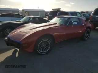 1976 Chevrolet Corvette with VIN 1Z37L6S418379, listed as a Copart auction lot 76966024 with 65,894 mi miles and Salvage title. Bid and sale history available at DreamBid. Image 1.
