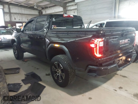 2024 GMC Canyon 4WD AT4 with VIN 1GTP6DEK1R1160278, listed as a IAAI auction lot 41614116 with 8,616 mi miles. Bid and sale history available at carsss.com. Image 3.