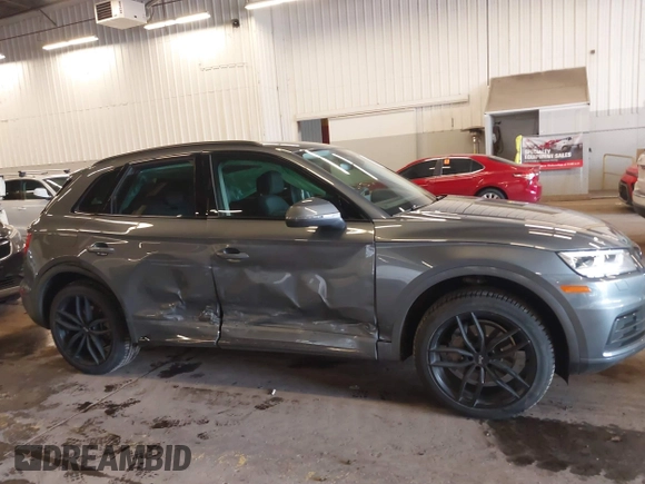 2020 Audi Q5 Premium Plus with VIN WA1BNAFY7L2023291, listed as a IAAI auction lot 41514012 with 61,601 mi miles. Bid and sale history available at carsss.com. Image 13.