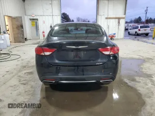 2015 Chrysler 200 Limited with VIN 1C3CCCAG0FN516523, listed as a Copart auction lot 80368234 with 83,943 mi miles and Salvage Title. Bid and sale history available at carsss.com. Image 6.