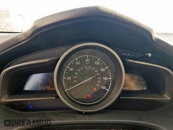 2017 Mazda 3 Touring with VIN 3MZBN1V70HM113085, listed as a Copart auction lot 53330555 with 83,379 mi miles and Salvage Title. Bid and sale history available at DreamBid. Image 9.