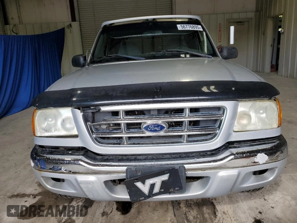 2002 Ford Ranger XL with VIN 1FTYR14V22PB75655, listed as a Copart auction lot 56776895 with 169,451 mi miles and Clean title. Bid and sale history available at DreamBid. Image 5.