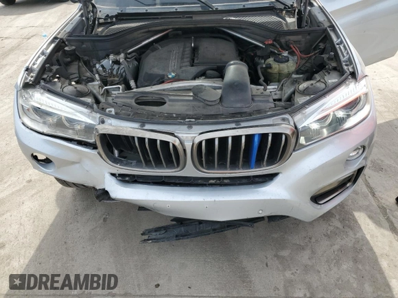 2016 BMW X6 sDrive35i with VIN 5UXKU0C54G0F93300, listed as a Copart auction lot 46608045 with 204,815 mi miles and Clean Title. Bid and sale history available at carsss.com. Image 12.