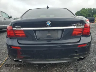 2014 BMW 7 Series 740Li xDrive with VIN WBAYF4C55ED281791, listed as a Copart auction lot 64210005 with 154,365 mi miles and Clean title. Bid and sale history available at DreamBid. Image 6.