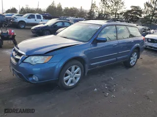 2008 Subaru Outback (Natl) Ltd with VIN 4S4BP62C587364055, listed as a Copart auction lot 81358824 with 108,500 mi miles and Salvage Title. Bid and sale history available at carsss.com. Image 1.