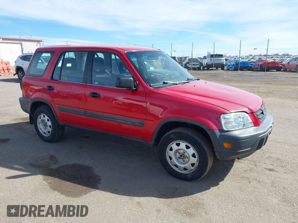 1999 Honda CR-V LX with VIN JHLRD1841XC071583, listed as a IAAI auction lot 41657213 with 208,874 mi miles. Bid and sale history available at carsss.com. Image 1.