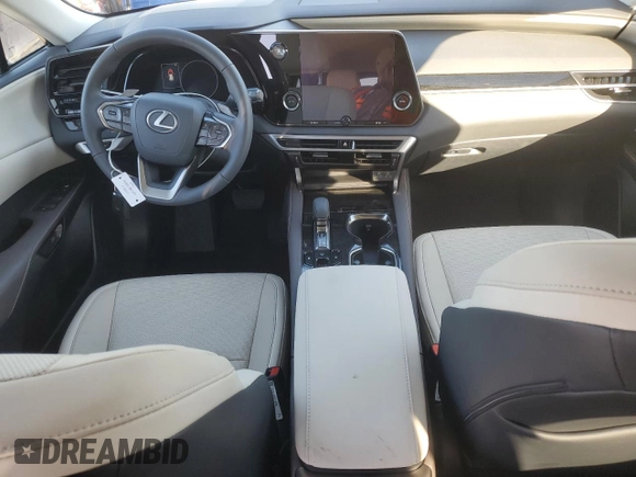 2023 Lexus RX with VIN 2T2BAMBA6PC020798, listed as a Copart auction lot 75739993 with 8,933 mi miles. Bid and sale history available at carsss.com. Image 8.