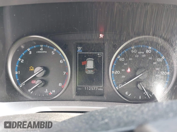 2018 Toyota RAV4 XLE with VIN JTMWFREV6JJ175575, listed as a IAAI auction lot 41788004 with 112,577 mi miles. Bid and sale history available at carsss.com. Image 7.
