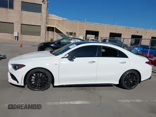 2023 Mercedes-Benz CLA with VIN W1K5J5BBXPN382376, listed as a IAAI auction lot 41681927 with 21,630 mi miles. Bid and sale history available at carsss.com. Image 13.