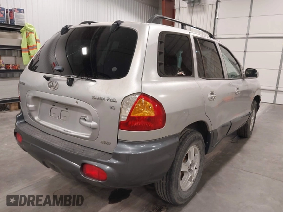 2004 Hyundai Santa Fe GLS with VIN KM8SC73D44U757341, listed as a IAAI auction lot 42254675 with 237,770 mi miles and . Bid and sale history available at DreamBid. Image 4.