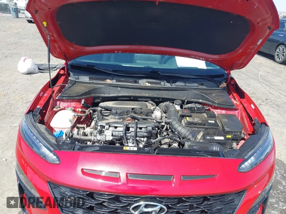 2023 Hyundai Kona N Line with VIN KM8K33A39PU951418, listed as a IAAI auction lot 41834000 with 31,046 mi miles and . Bid and sale history available at carsss.com. Image 10.