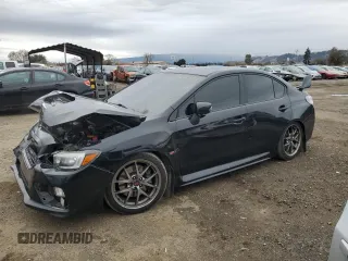 2017 Subaru WRX STI Limited with VIN JF1VA2Y62H9839197, listed as a Copart auction lot 85017724 with 79,774 mi miles and Salvage Title. Bid and sale history available at carsss.com. Image 1.