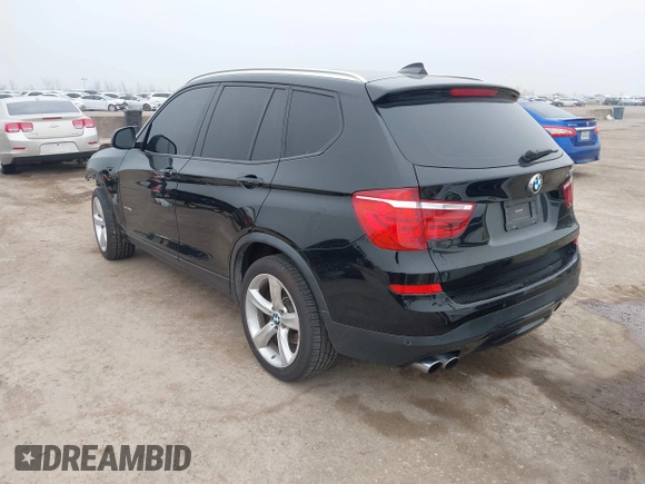 2017 BMW X3 xDrive28i z VIN 5UXWX9C53H0T03012, wystawiony jako IAAI lot #41503409 z przebiegiem 76 621 mil mil oraz . Historia ofert i sprzedaży dostępna na DreamBid. Obrazek 3.