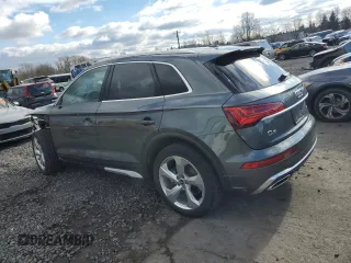 2022 Audi Q5 S line Prestige with VIN WA1FAAFY5N2005758, listed as a Copart auction lot 44140635 with 30,765 mi miles and Salvage title. Bid and sale history available at DreamBid. Image 2.