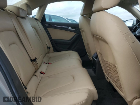 2014 Audi A4 Premium with VIN WAUAFAFL1EN014782, listed as a Copart auction lot 86588944 with 54,754 mi miles and Salvage Title. Bid and sale history available at carsss.com. Image 10.