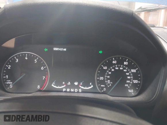 2018 Ford EcoSport SE with VIN MAJ6P1UL9JC224471, listed as a IAAI auction lot 41986117 with 55,914 mi miles. Bid and sale history available at carsss.com. Image 7.