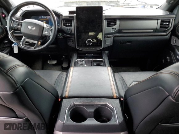 2023 Ford Expedition Max Platinum with VIN 1FMJK1M81PEA39726, listed as a Copart auction lot 55130735 with 53,013 mi miles and Salvage title. Bid and sale history available at DreamBid. Image 8.