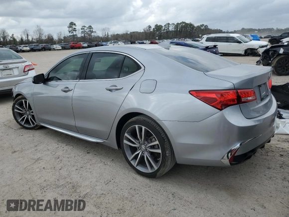 2020 Acura TLX Technology with VIN 19UUB2F43LA001421, listed as a Copart auction lot 47126755 with 55,001 mi miles and Salvage title. Bid and sale history available at DreamBid. Image 2.
