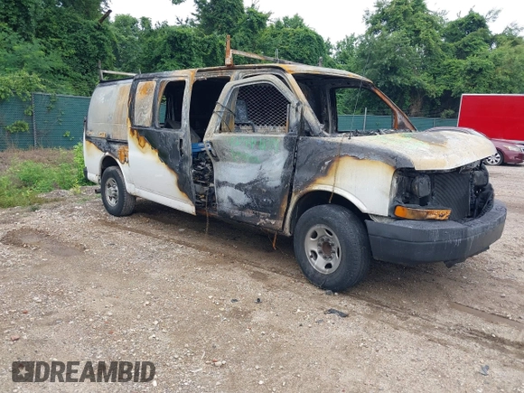 2004 Chevrolet Express Cargo with VIN 1GCGG29VX41203790, listed as a IAAI auction lot 42544137 with 95,779 mi miles and . Bid and sale history available at DreamBid. Image 1.