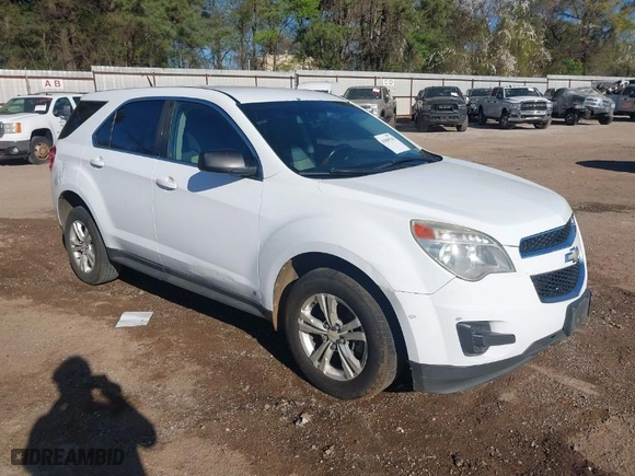 2010 Chevrolet Equinox LS with VIN 2CNALBEW7A6218140, listed as a IAAI auction lot 41809510 with 132,919 mi miles. Bid and sale history available at carsss.com. Image 1.