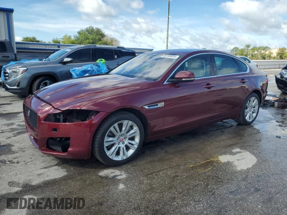 2016 Jaguar XF 35t Premium with VIN SAJBD4BV9GCY11710, listed as a Copart auction lot 66193324 with 36,460 mi miles and Salvage Title. Bid and sale history available at carsss.com. Image 1.