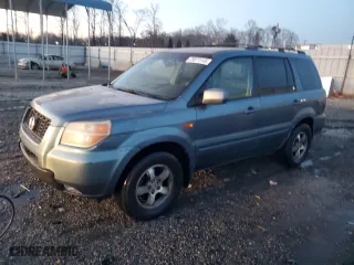 2007 Honda Pilot EX-L with VIN 5FNYF28697B010883, listed as a Copart auction lot 89077445 with 279,731 mi miles and Salvage Title. Bid and sale history available at carsss.com. Image 1.