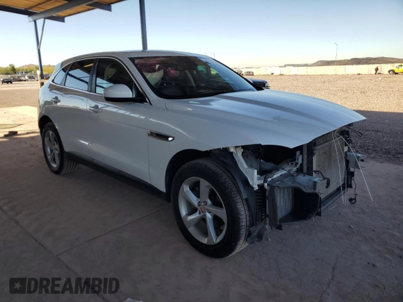 2019 Jaguar F-Pace 25t with VIN SADCS2FX5KA603647, listed as a Copart auction lot 80791614 with 68,826 mi miles and Salvage title. Bid and sale history available at DreamBid. Image 4.