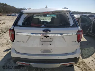2017 Ford Explorer Platinum with VIN 1FM5K8HT3HGB88122, listed as a Copart auction lot 46646155 with 59,157 mi miles and Salvage Title. Bid and sale history available at carsss.com. Image 6.