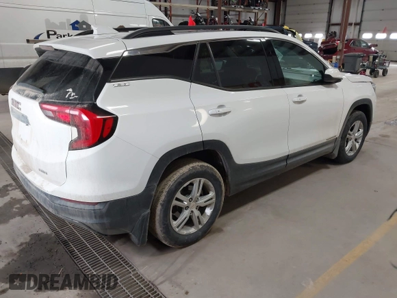 2018 GMC Terrain SLE with VIN 3GKALTEVXJL276583, listed as a IAAI auction lot 41683772 with 133,325 mi miles. Bid and sale history available at carsss.com. Image 4.