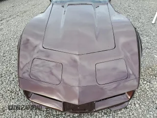 1981 Chevrolet Corvette with VIN 1G1AY8764B5108674, listed as a Copart auction lot 81905804 with 50,014 mi miles and Salvage Title. Bid and sale history available at carsss.com. Image 11.