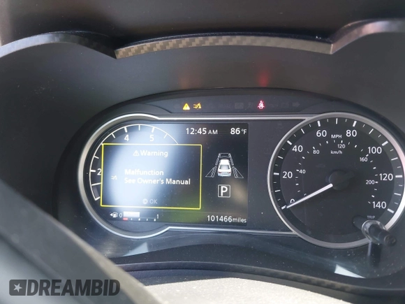 2021 Nissan Versa SV with VIN 3N1CN8EV2ML857305, listed as a IAAI auction lot 42504292 with 101,466 mi miles and . Bid and sale history available at DreamBid. Image 7.