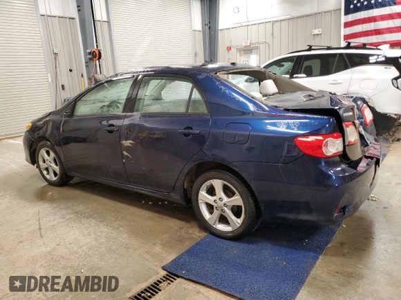 2012 Toyota Corolla L with VIN 5YFBU4EE4CP039404, listed as a Copart auction lot 46575935 with 187,146 mi miles and Clean Title. Bid and sale history available at carsss.com. Image 2.