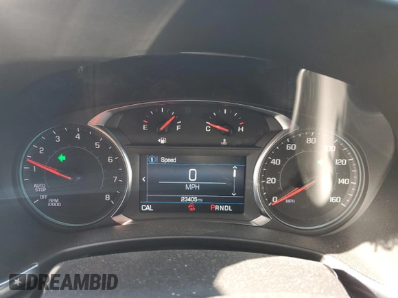 2024 Chevrolet Equinox LT with VIN 3GNAXUEG2RS116701, listed as a Copart auction lot 52525475 with 23,405 mi miles and Salvage Title. Bid and sale history available at DreamBid. Image 9.