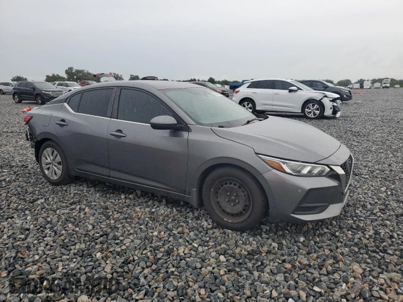 2021 Nissan Sentra S z VIN 3N1AB8BV4MY254590, wystawiony jako Copart lot #59294325 z przebiegiem 76 100 mil mil oraz Szkoda całkowita • Salvage title. Historia ofert i sprzedaży dostępna na DreamBid. Obrazek 4.