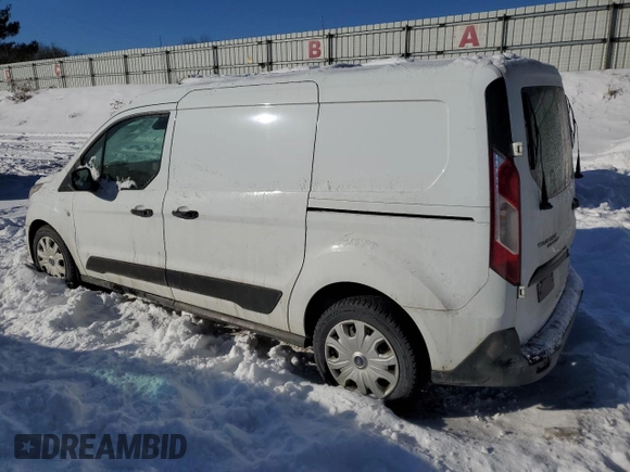 2022 Ford Transit Connect XLT with VIN NM0LS7T25N1521498, listed as a Copart auction lot 43711955 with 244,457 mi miles and Clean title. Bid and sale history available at DreamBid. Image 2.
