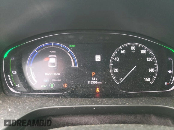2019 Honda Insight Touring with VIN 19XZE4F98KE003082, listed as a Copart auction lot 50269395 with 115,360 mi miles and Salvage Title. Bid and sale history available at carsss.com. Image 9.