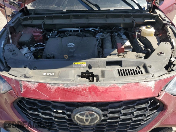 2022 Toyota Highlander XSE with VIN 5TDJZRAH3NS125517, listed as a Copart auction lot 49739915 with 48,941 mi miles and Salvage title. Bid and sale history available at DreamBid. Image 12.